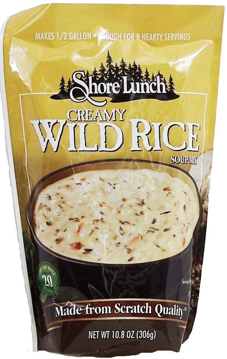 Shore Lunch  creamy wild rice dry soup mix, makes 1/2 gallon Full-Size Picture